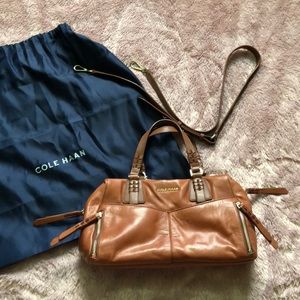 Gently used Cole Haan leather bag